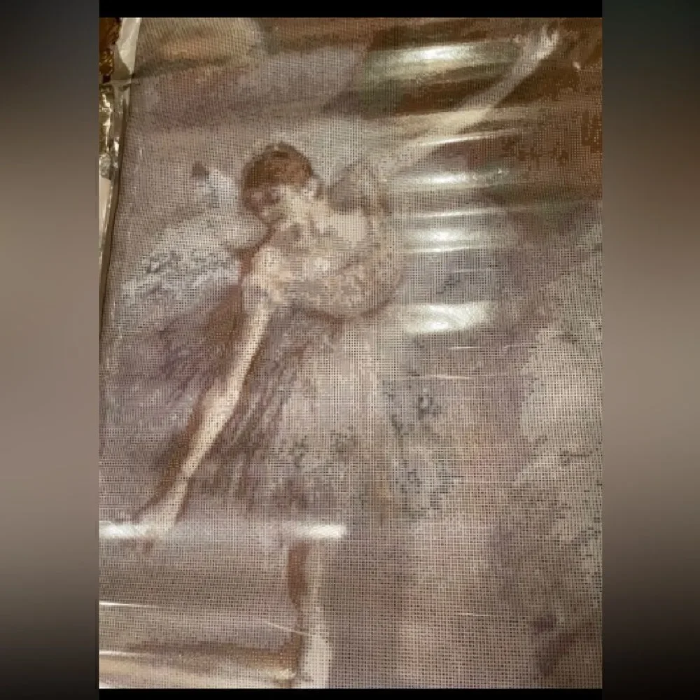 DIAMOND Painting of Dancer in Green 1883